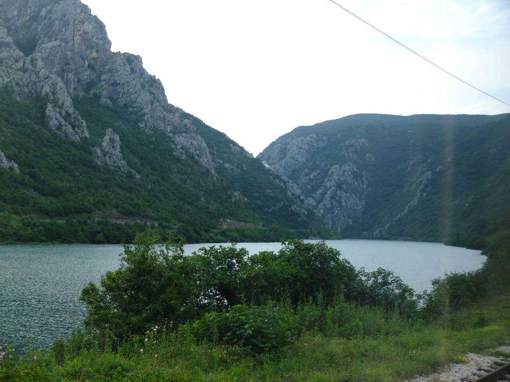 Paisaje desde el tren a Sarajevo