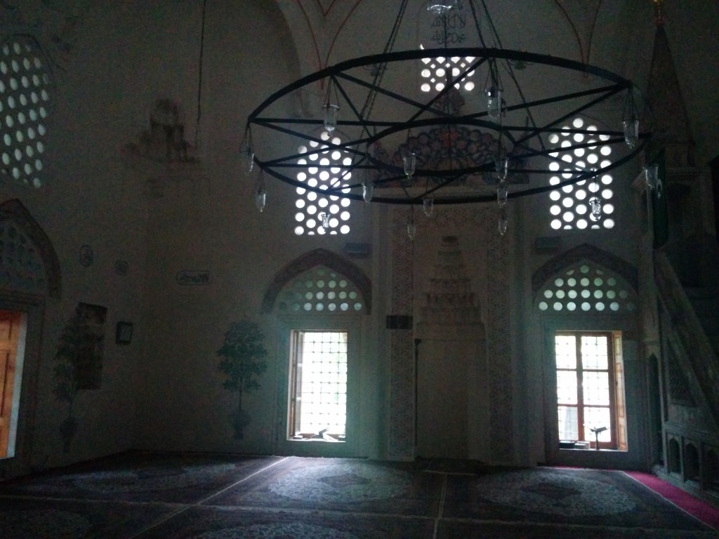 Interiores de una mezquita