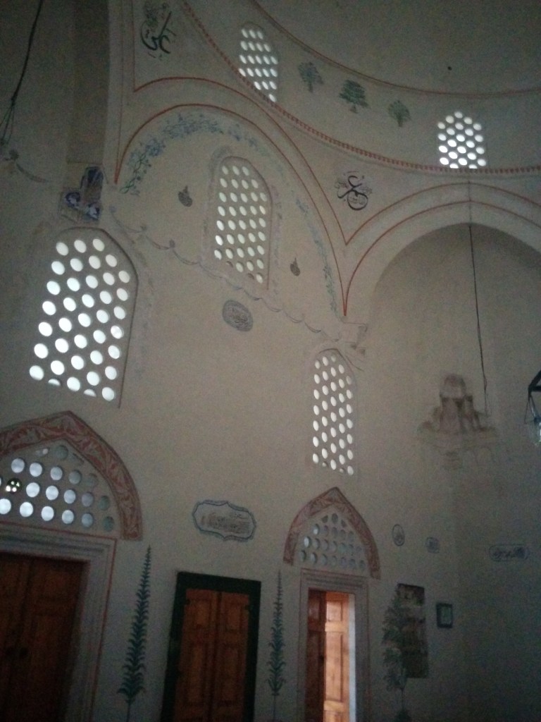 Interiores de una mezquita