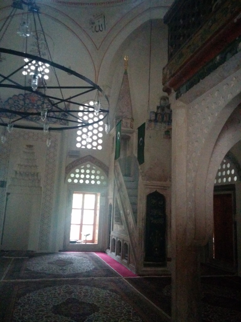 Interiores de una mezquita